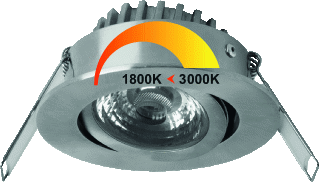 Megaman RICO LED Inbouwspot 10W 500lm 1800-3000K