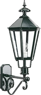 KS Verlichting KS Verlichting Klassiek zeskant LED Plafond- en wandarmatuur 60W E27