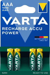Varta Varta Recharge Accu Power LED Batterij, oplaadbaar