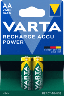 Varta Recharge Accu Power LED Batterij, oplaadbaar