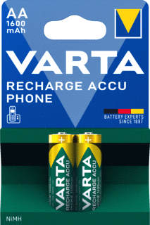 Varta Recharge Accu Phone LED Batterij, oplaadbaar foto 1