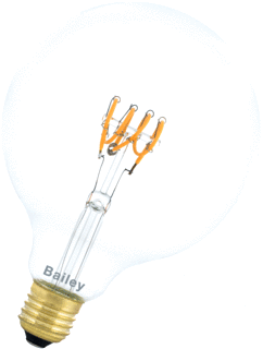 Bailey Spiraled LED-lamp 3.2W 190lm 2200K E27