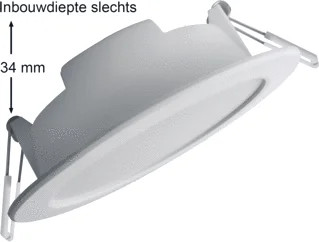 Megaman MILENA LED Inbouwspot 15W 1200lm 3000K foto 1