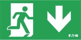Eaton Blessing GuideLED LED Noodverlichting pictogram