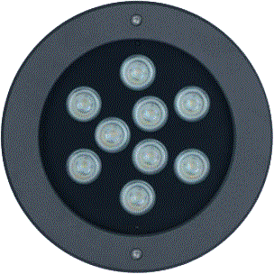 Performance in lighting Performance in lighting CRICKET+ LED Niet overrijdbaar 16.5W 538lm 4000K