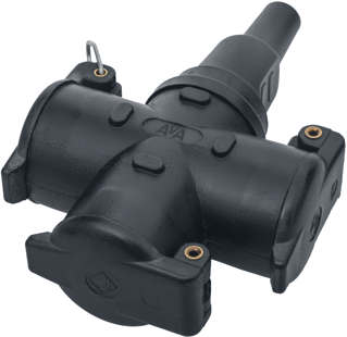 Kalthoff 353 LED Koppelcontactstop (geaard)