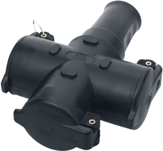 Kalthoff 353 LED Koppelcontactstop (geaard)