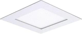Prolumia LED Pro-Ceiling LED Plafond- en wandarmatuur 8W 450lm 3000K PRO-C INB 3000K WT