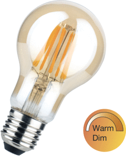 Bailey Bailey LED Filament Dim-to-Warm LED-lamp 4.5W 370lm 2400K E27
