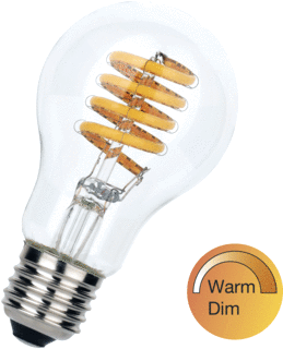 Bailey LED-lamp 6.2W 460lm 2000-2700K E27