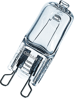 Osram Hoogvolt halogeenlamp z reflector 25W 2700K G9