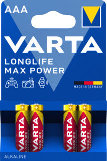 Varta LONGLIFE MAX POWER LED Batterij, niet oplaadbaar