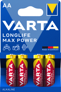 Varta LONGLIFE MAX POWER LED Batterij, niet oplaadbaar