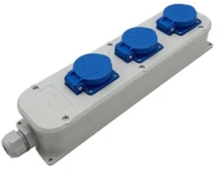 Power SOLID Contactdooscombinatie