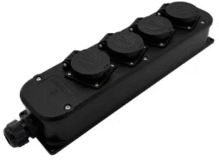 Power SOLID Contactdooscombinatie