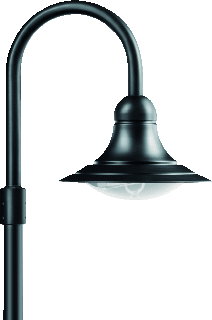 Trilux Trilux 9301K LED Straat- en pleinverlichtingsarm. 28W 3500lm 4000K AB2L-LR3500-740 4G