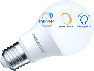 Megaman LED-lamp 7W 810lm 2200-6500K E27 foto 1