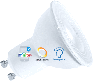 Megaman LED-lamp 4.8W 470lm 2200-6500K GU10 foto 1