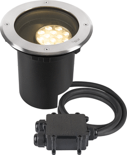 SLV Dasar LED Bodeminbouwarmatuur 19W 1800lm 3000K foto 1