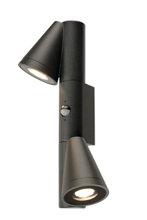 SLV T-Tube LED Wandarmatuur 10W GU10