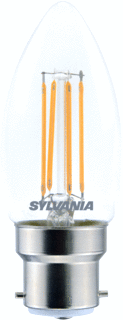 Sylvania LED-lamp 4.5W 470lm 2700K B22d