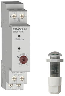 Grasslin Turnus LED Schemerschakelaar foto 1