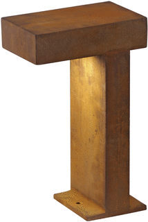 SLV Rusty LED Tuin-/voetpadverlichtingsarmatuur 8.8W 470lm 3000K foto 1
