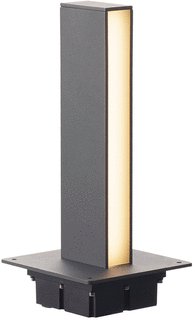 SLV SLV H-Pol LED Tuin-/voetpadverlichtingsarmatuur 9.7W 350lm 3000K
