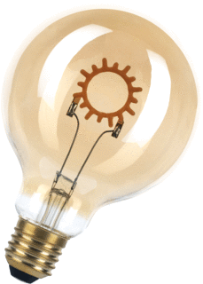 Bailey LED-lamp 2W 90lm 2000K E27 foto 1