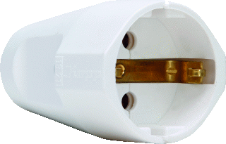 Kopp LED Koppelcontactstop (geaard)