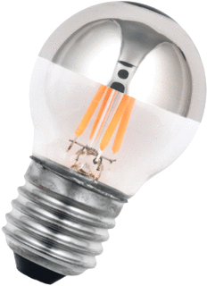 Bailey LED Filament Mirror LED-lamp 4W 300lm 2700K E27 foto 1