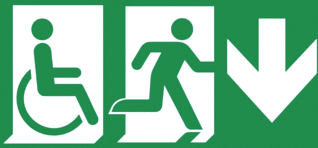 Van Lien Van Lien Evago LED Noodverlichting pictogram
