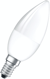 Osram Retrofit LED-lamp 4.5W 250lm 2700K E14