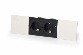 Bachmann Due Contactdooscombinatie