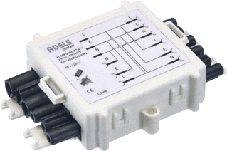 Adels AC166 LED Comp. verd. insteekb. gebouwinstal.