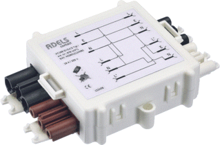 Adels AC166 LED Comp. verd. insteekb. gebouwinstal.