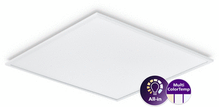 Philips Ledinaire LED Paneel 60x60cm 28W 3400-3600lm 3000-4000K RC065B G5 PSDNOC foto 1
