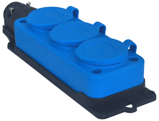 Power SOLID Contactdooscombinatie