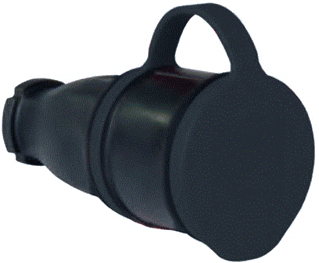 Power Power SOLID LED Koppelcontactstop (geaard)