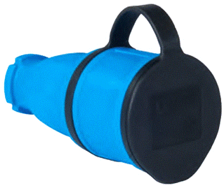 Power SOLID LED Koppelcontactstop (geaard)