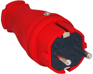 Power SOLID Geaarde stekker