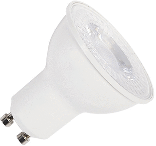 SLV Leuchtmittel LED-lamp 6W 450lm 2700K GU10 foto 1