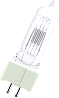 Osram Studio-, projectie- en fotolamp 650W 16800lm 3200K GX9,5 GX9.5 230V CP23 foto 1