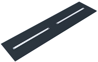Interlight Orion LED Paneel 30x120cm 28W 3500lm 3000K foto 1