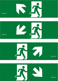 ESYLUX LED Noodverlichting pictogram