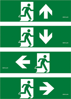 ESYLUX ESYLUX LED Noodverlichting pictogram
