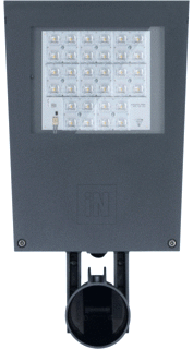 Performance in lighting THEOS GLASS LED Straat- en pleinverlichtingsarm. 71W 9595lm 4000K foto 1