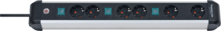 Brennenstuhl Premium-Alu-Line Contactdooscombinatie
