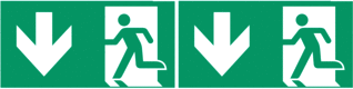 Eaton Blessing LED Noodverlichting pictogram
