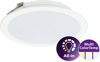 Philips Ledinaire LED Downlight 12W 1200lm 3000-6500K DN065B D150